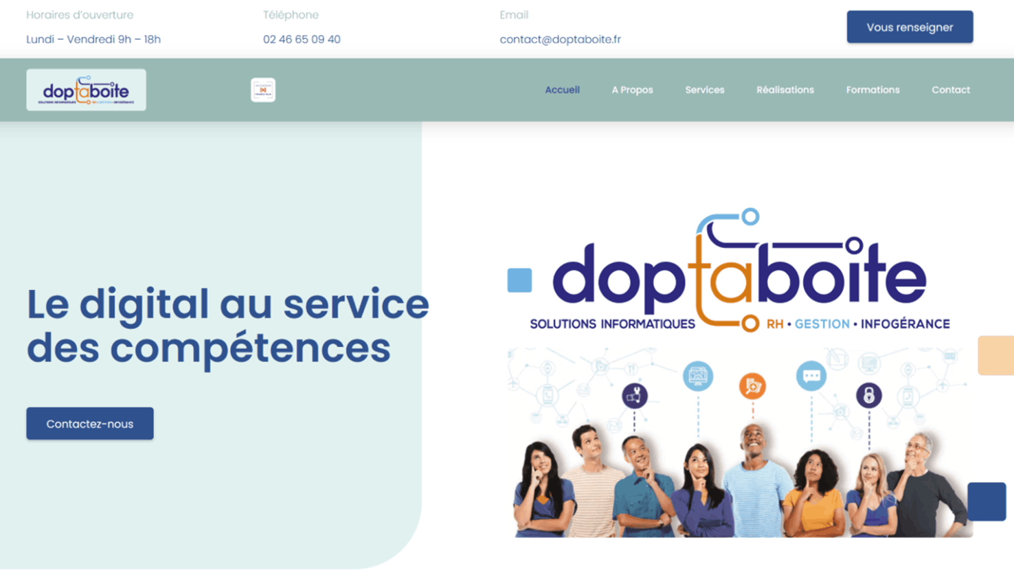 site officiel doptaboite